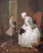 Jean Baptiste Simeon Chardin Home teachers oil painting reproduction